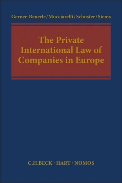 Novedad editorial: "The Private International Law of Companies in Europe"