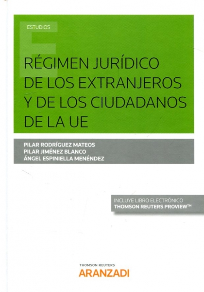Novedad editorial "Régimen jurídico de los extranjeros y de los ciudadanos de la U.E"